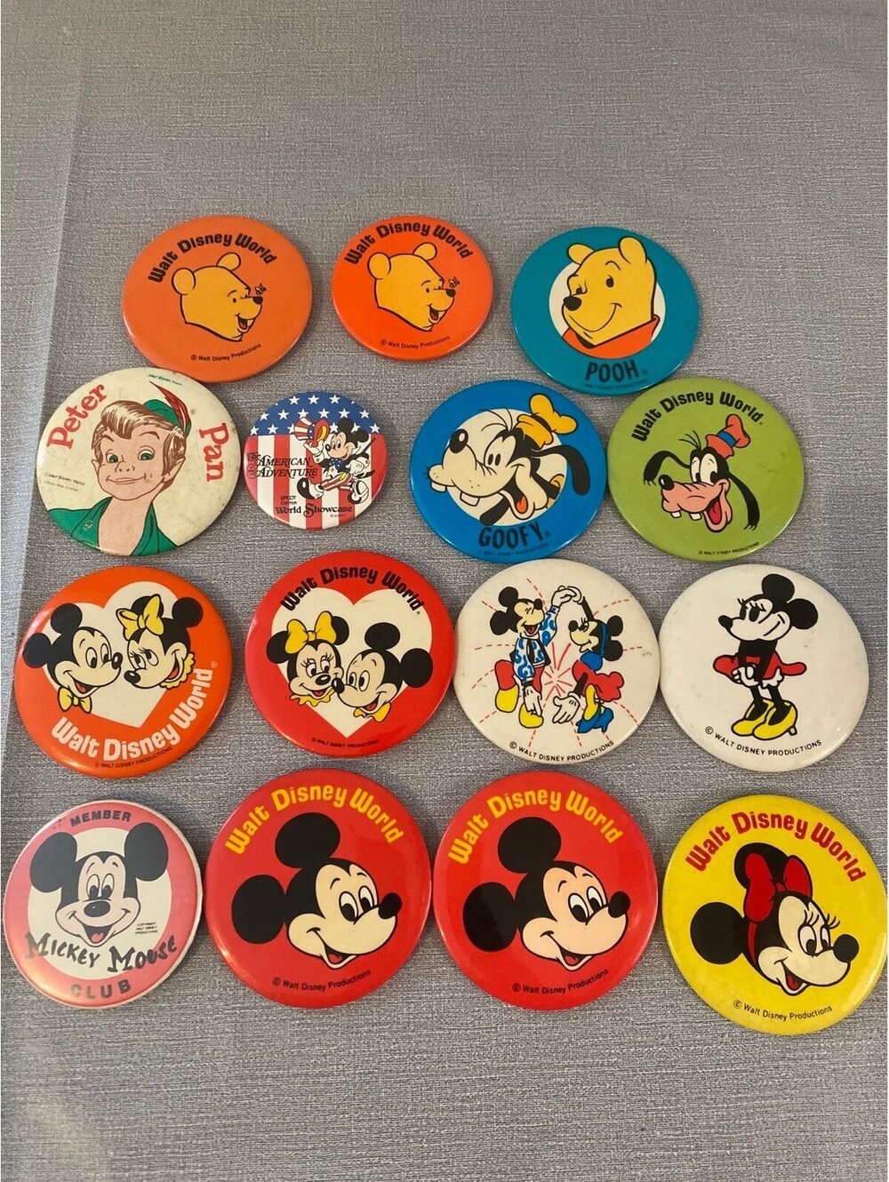 Vintage lot of Disney Pins